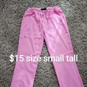 Scrub pants small tall